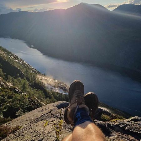 Appartamento Langfoss Etnesjoen Esterno foto