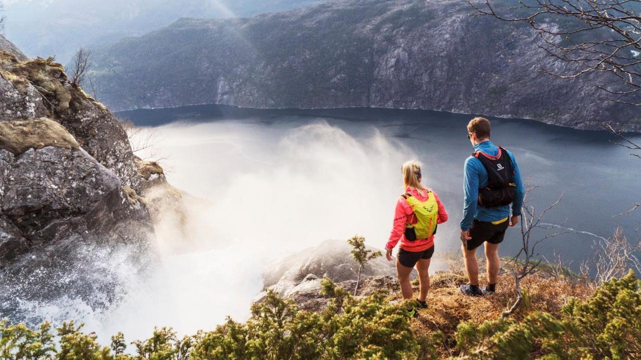 Appartamento Langfoss Etnesjoen Esterno foto